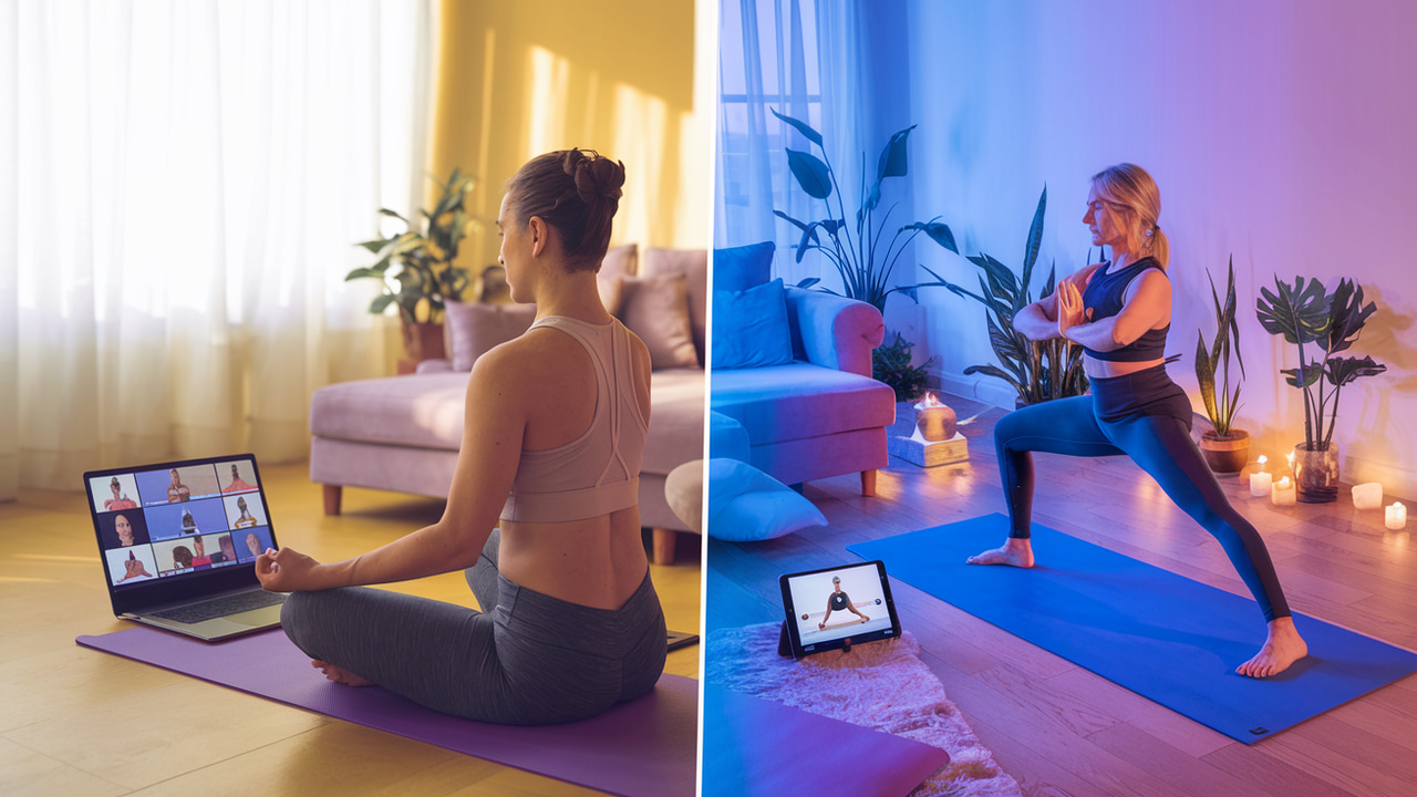 Live Zoom Classes vs On-Demand Yoga: Which Keeps You More Consistent?
