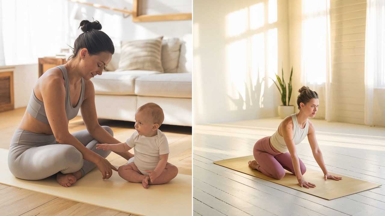 Postnatal Yoga vs Regular Beginner Yoga: A Comprehensive Comparison