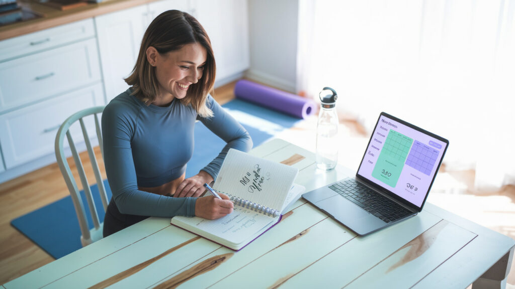 How to Set Up Your Free Yoga and Weight Loss Tracker