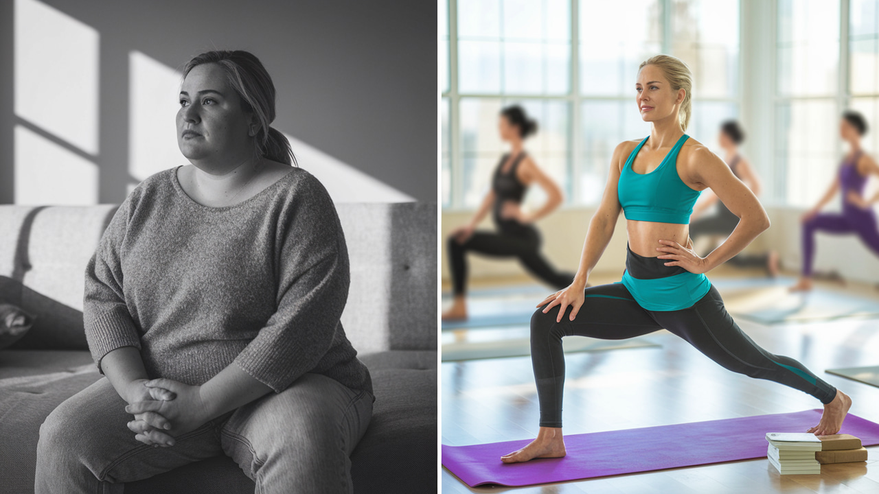 Inspiring Journey: From Overweight to Yoga Success