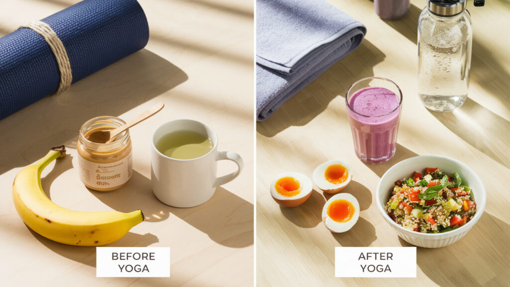 Pre- and Post-Yoga Nutrition Strategies